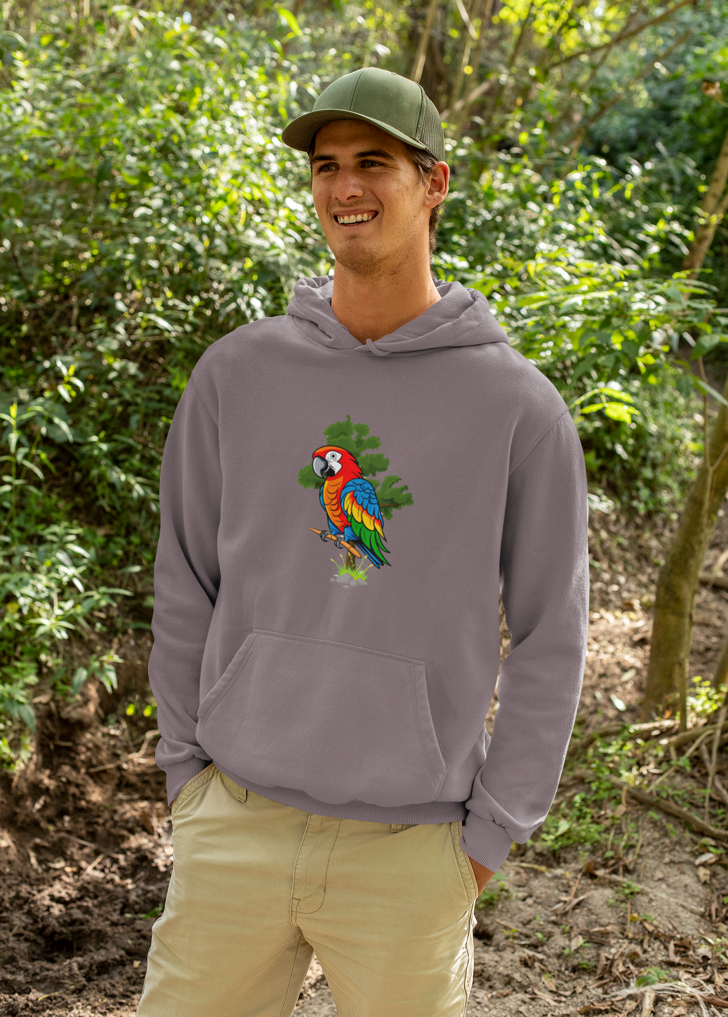 Exotic Parrot Unisex Hoodie