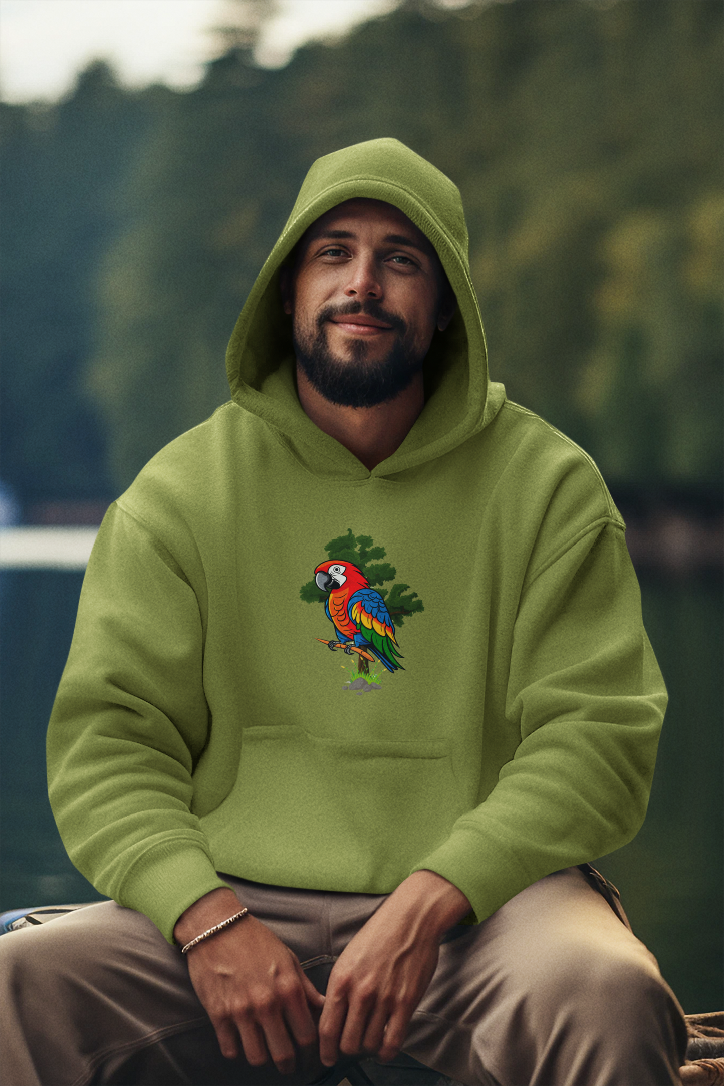 Exotic Parrot Unisex Hoodie