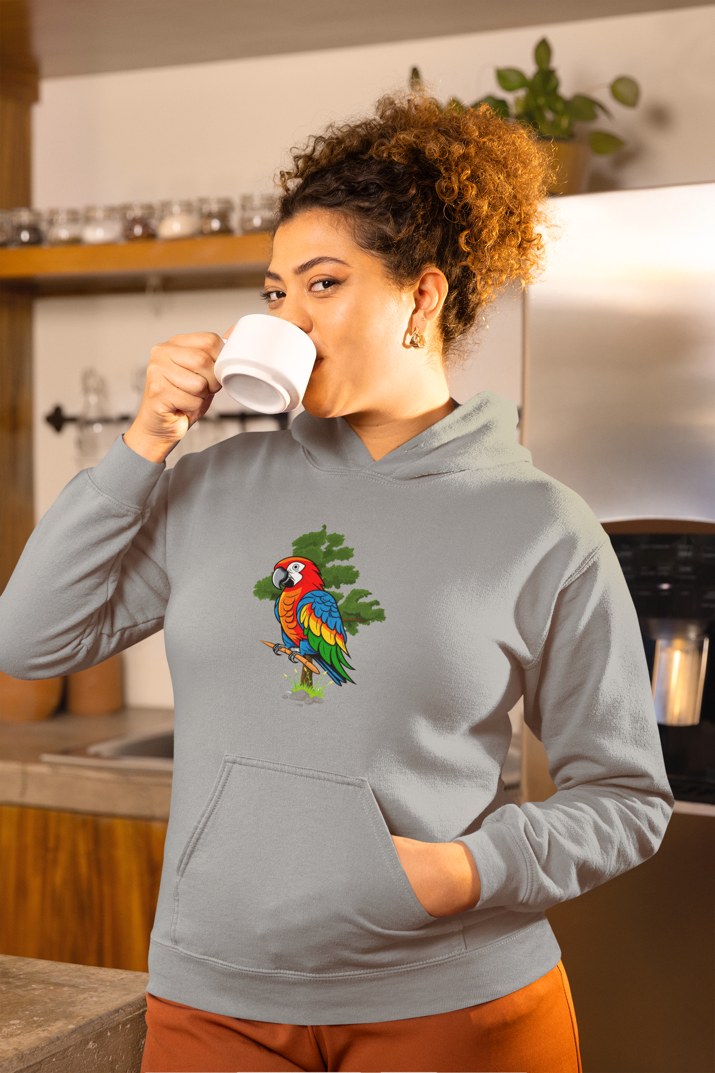 Exotic Parrot Unisex Hoodie