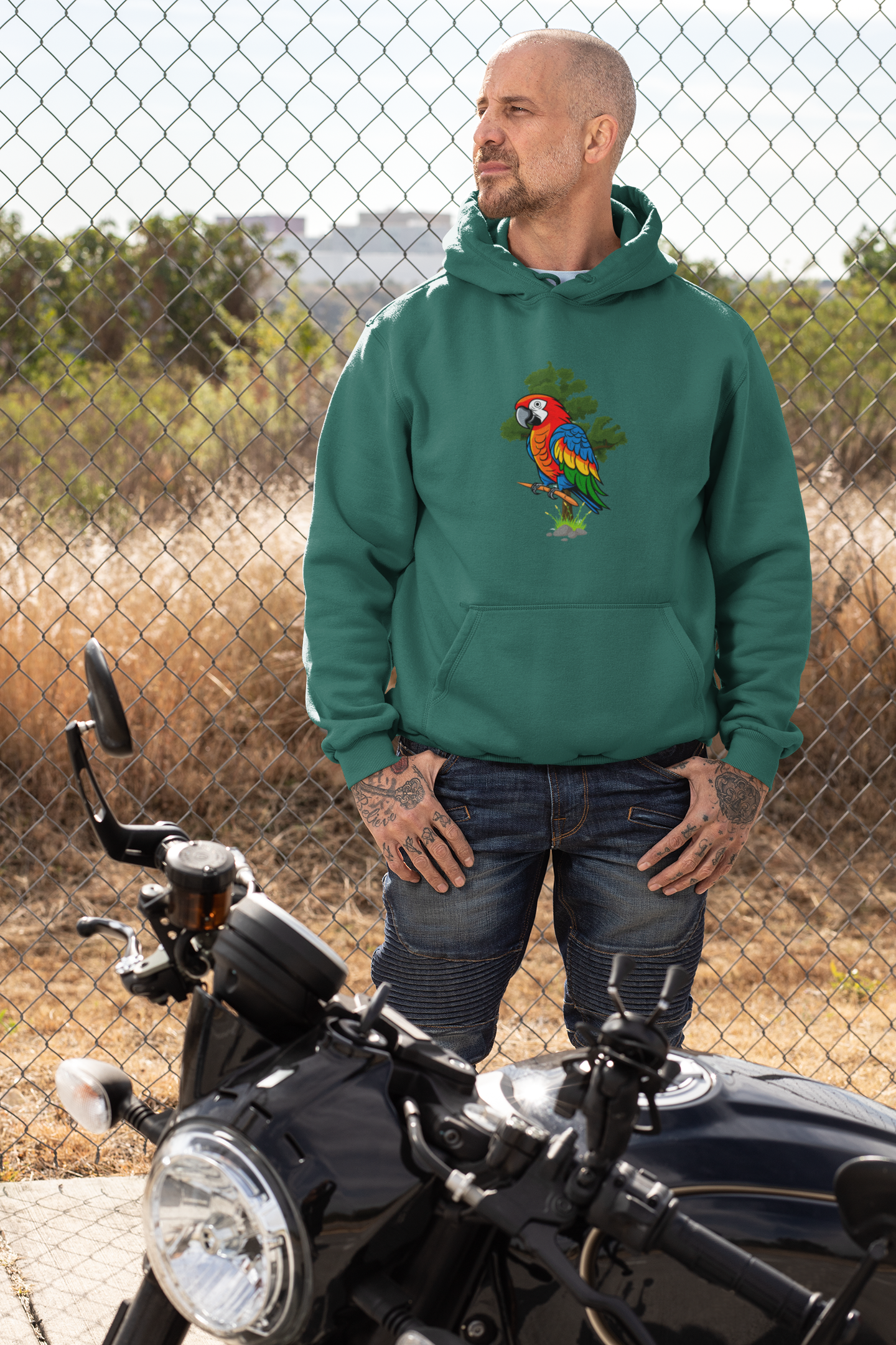 Exotic Parrot Unisex Hoodie